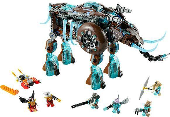 Immagine prodotto LEGO Legends of Chima Mammut di ghiaccio di Maula (70145)