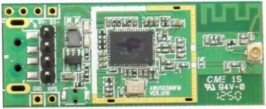 Immagine prodotto Alfa Network US036NFM-I - Modulo USB 802.11n US036NFM-1 con fori per i pin USB e connettore IPEX