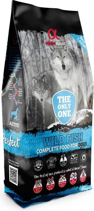 Alpha Spirit WILD FISH dog food with fish 12kg (Adult, 1 Stk., 12000 g)