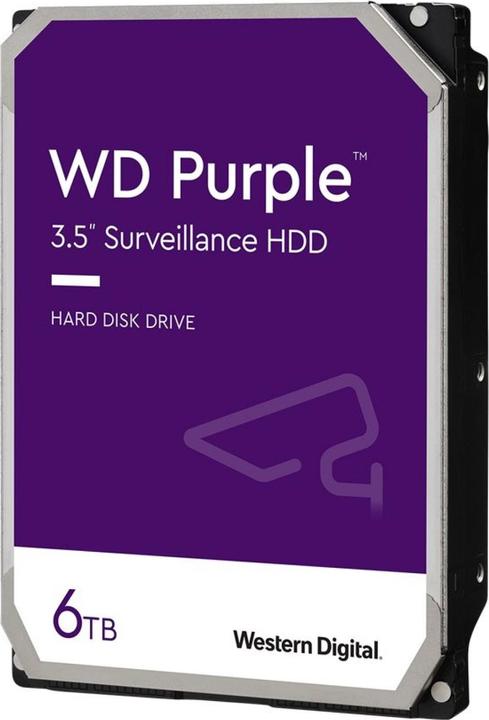 Productafbeelding WD Paarse bewakingsschijf WD60PURX (6 TB, 3.5", CMR)