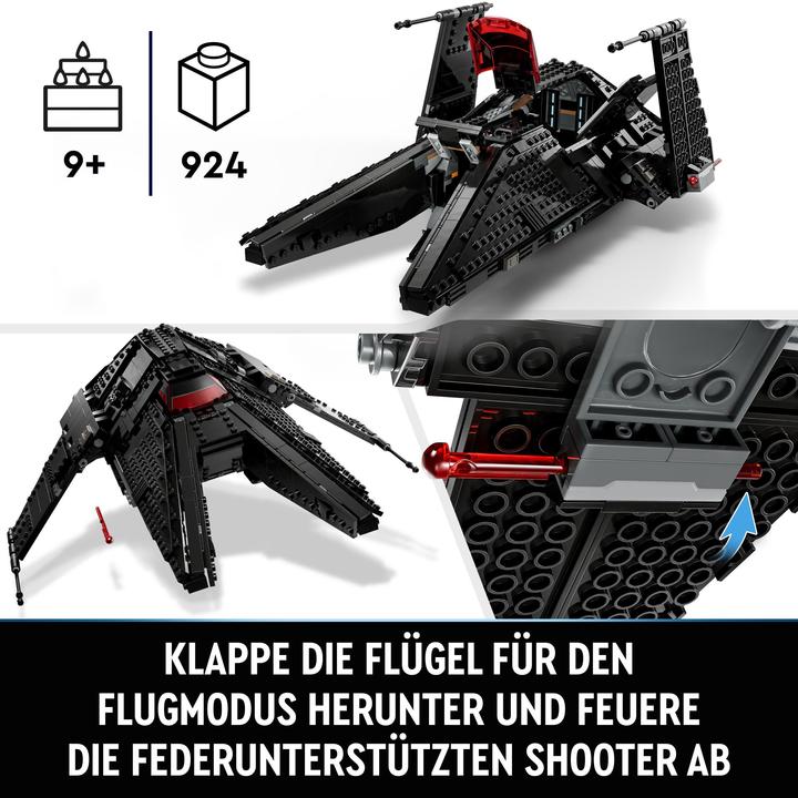 Produktbild LEGO Die Scythe - Transportschiff des Grossinquisitors (75336, LEGO Star Wars)