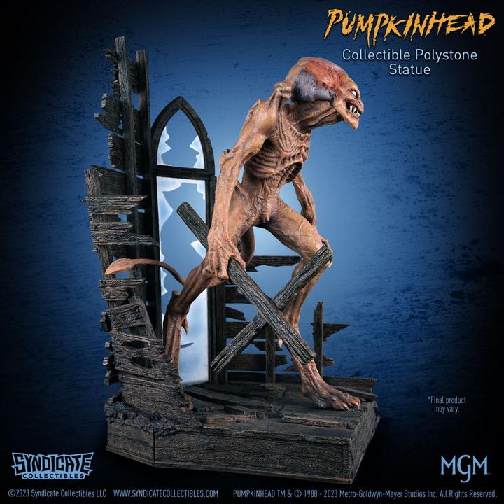 Actual product image Toynk Toys Pumpkinhead Statue 1/10 Pumpkinhead Classic Edition 28 cm