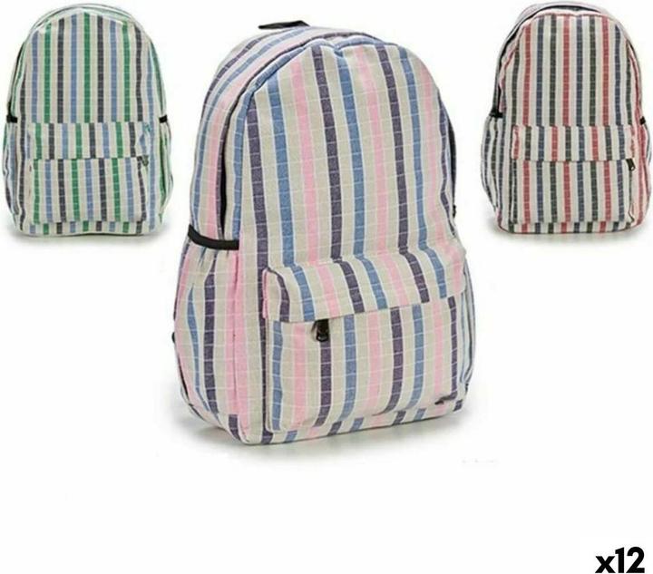 Pincello School Bag AR1903643 Multicolour 13 x 45 x 31 cm Stripes (12 Units)