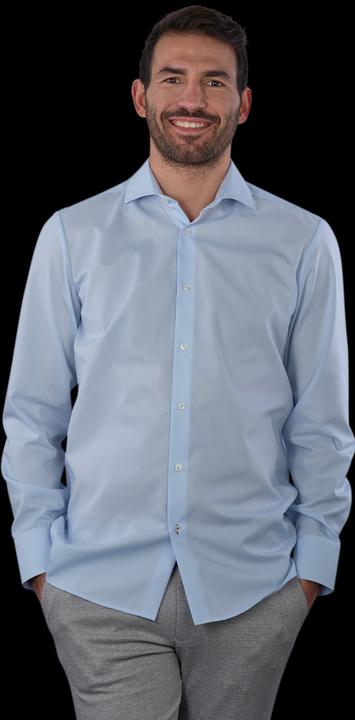 Immagine prodotto The Basics Camicia Modern Fit Hai easy iron blue (XL)