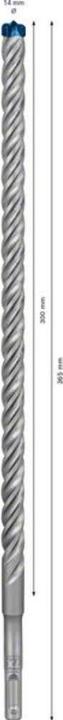 Actual product image Bosch Professional Zubehör Expert SDS plus-7X hammer drill, 14 x 300 x 365 mm (14.00 millimetres)