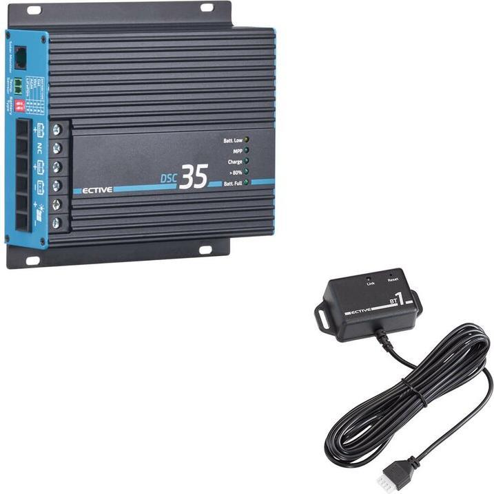 Actual product image Ective MPPT solar charge controller DSC35 Solar controller 500Wp 35A for 2 12V batteries PV