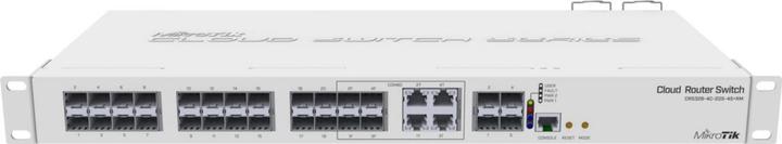 Image du produit MikroTik Commutateur de routeur cloud CRS328-4C-20S-4S+RM (28 Ports)