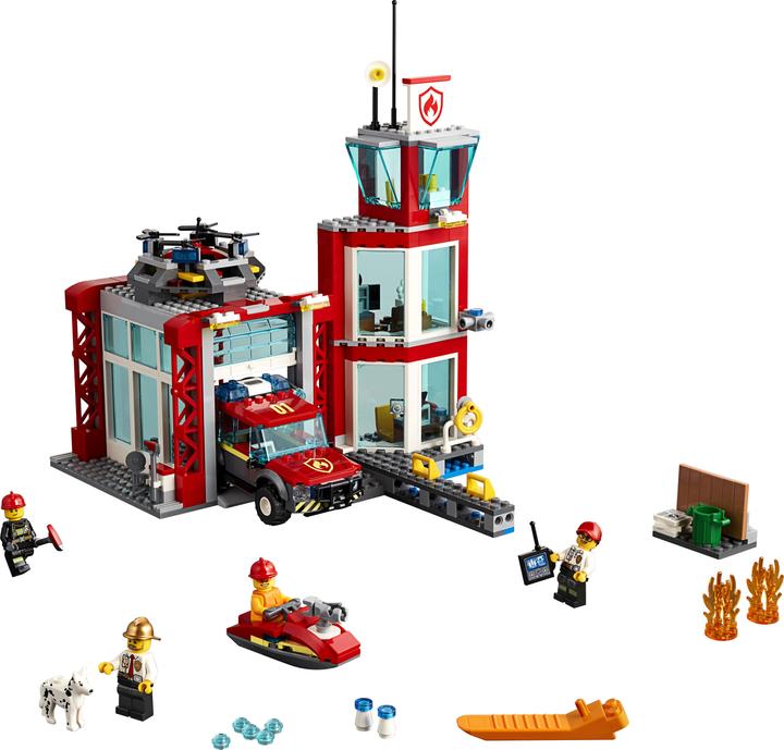 Actual product image LEGO Fire station (60215, LEGO City)