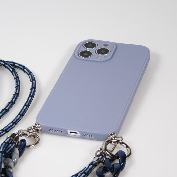 Image du produit PhoneLook Coque Gel silicone avec corde collier & chaîne de pierre décorative (Apple iPhone 13 Pro Max)