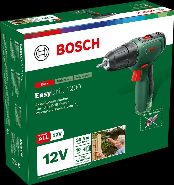 Immagine prodotto Bosch Home & Garden EasyDrill 1200 (Batteria ricaricabile)