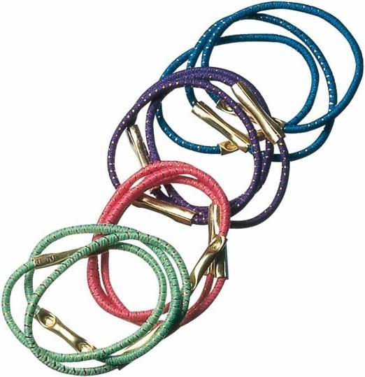 Produktbild Comair Zopfgummi bunt 12er mittel (Schmuck)