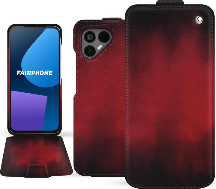 Actual product image Noreve Vertical leather shell (OnePlus 5)
