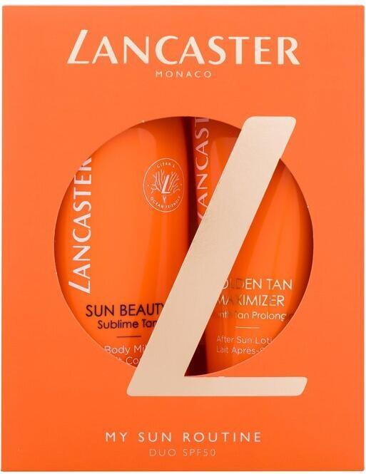 Immagine prodotto Lancaster My Sun Routine Duo SPF 50 Gift Set 175ml + 125ml (Latte solare, SPF 50, 175 ml)
