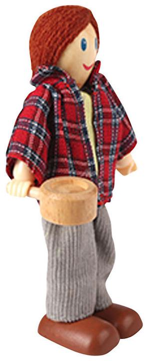 Actual product image Hape Doll family light skin colour