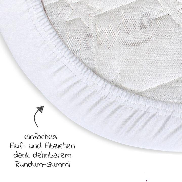 Actual product image Babybay Jersey fitted cover (89 x 50 cm)