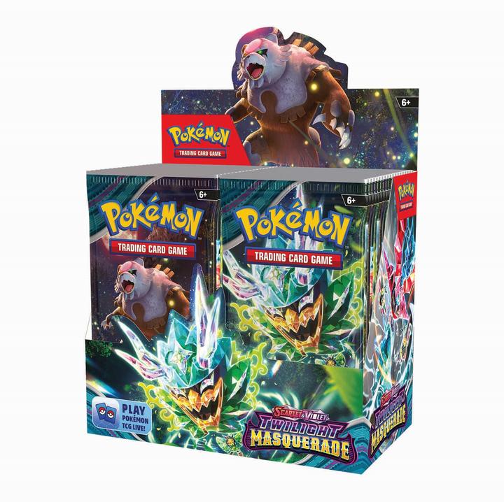 Actual product image Pokémon Twilight Masquerade (English, Booster display)