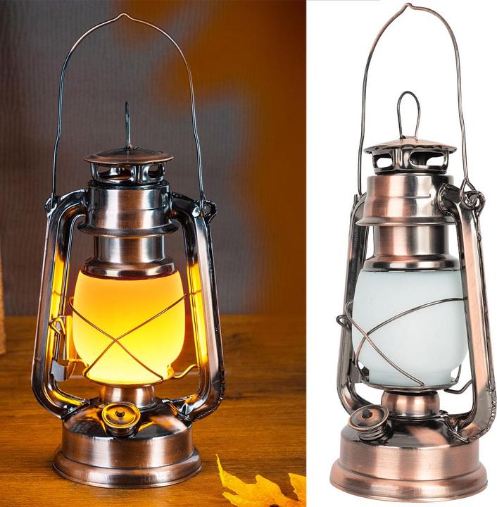 Produktbild Casativo LED-Sturmlaterne mit authentischer Flammenoptik (Ø 15 x 25 cm, 1 x)