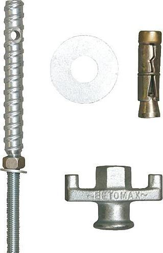 Produktbild Eibenstock Elektrowerkzeuge GmbH Eibensto Mauerbefestigungsset mit Rawl-Dübel, Schnellspannschraube und Mutter (2.0 Zentimeter)