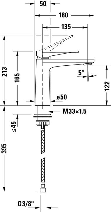 Nutritional values and ingredients Duravit EH-WT-MI M Tulum FreshStart Ausl 135 m ZAG chrome