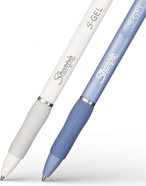 Produktbild Sharpie Gelschreiber S-Gel Fashion 4er Set Frost+Pearl (Perleffekt, Blau, 4 x)
