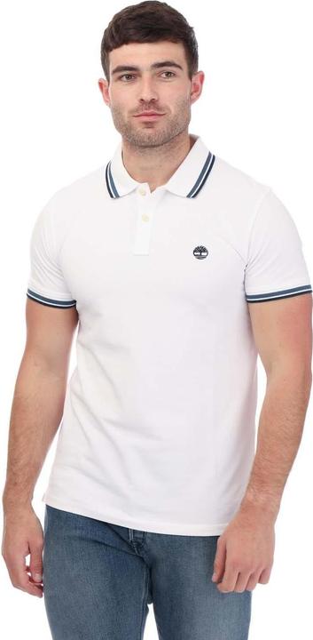 Actual product image Timberland Unisex Adult Tipped Short-Sleeved Polo Shirt (S)