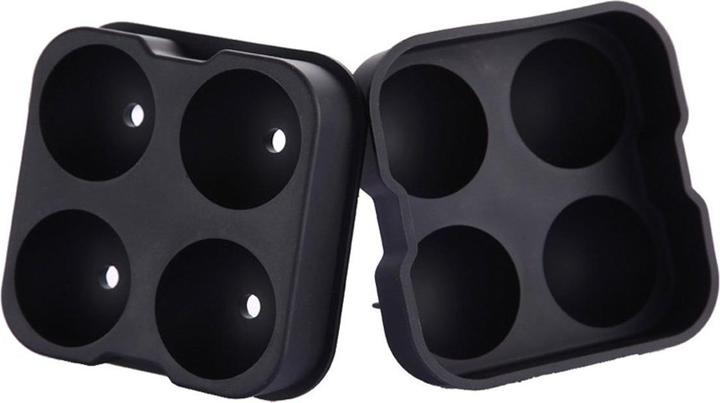 Produktbild König Design XXL Ice Balls Eiskugelform Silikon Eiswürfelform Eiskugeln Whiskey Eisbälle Bar