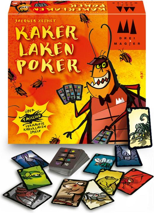 Image du produit Drei Magier Spiele Le poker des cafards (Allemand)