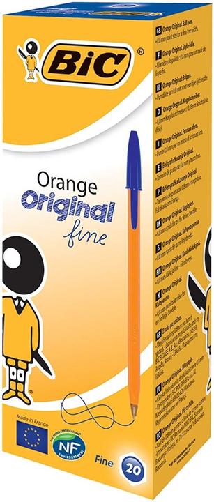 Immagine prodotto Bic Biros arancione, colore della linea: blu (Arancia, 1 x)