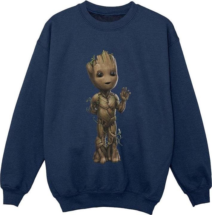I Am Groot Wave Pose Sweatshirt Jungen