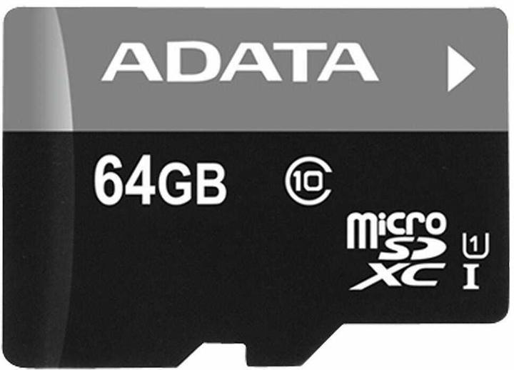 Adata microSDXC Card (64 GB, microSDXC, U1, UHS-I)