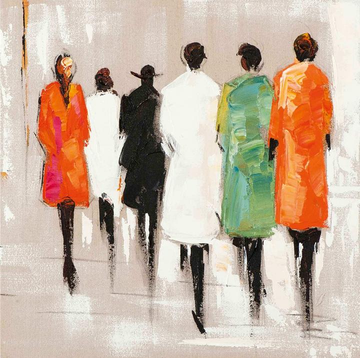 imageland Bild Spazieren (30 x 30 cm)