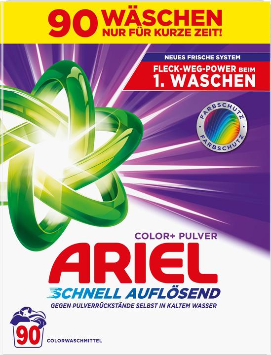 Immagine prodotto Ariel Waschpulver 90 Waschladungen Color+ (90 Cicli di lavaggio, Convito)