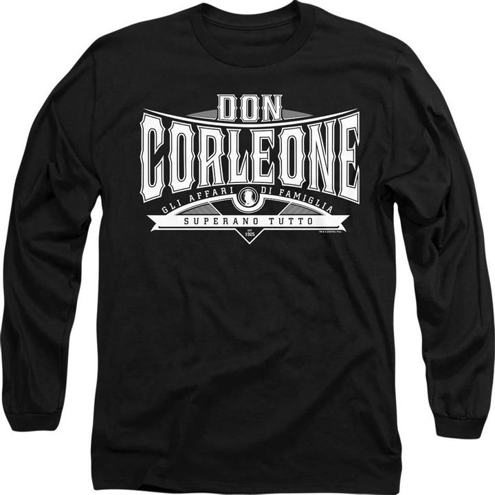 Immagine prodotto The Godfather Maglietta Don Vito Corleone Testo Adulto Unisex (L)