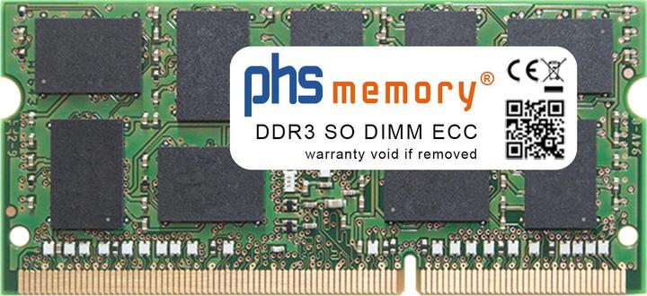 Produktbild PHS-memory 8GB RAM Speicher für Supermicro SuperServer 5028A-TN4 DDR3 SO DIMM ECC 1600MHz PC3L-12800P (Supermicro SuperServer 5028A-TN4, 1 x 8GB)