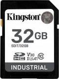 Actual product image Kingston Card Ind. SD +ADP 32GB pSLC (32 GB, SDHC, U3, UHS-I)