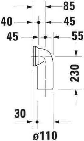 Produktbild Duravit Anschluss-Set Vario