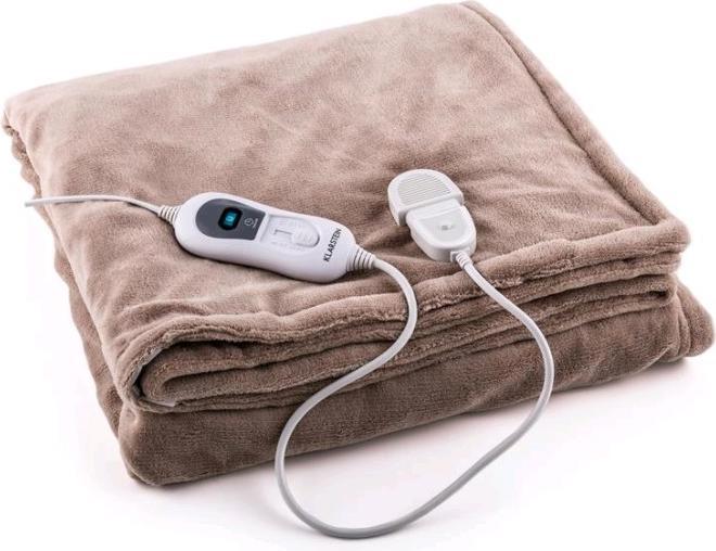Klarstein Dr Watson XXL Heizdecke 120 watt Beige