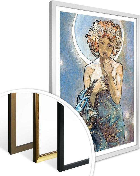 Image du produit Trenddeko Étoiles : la lune (24 x 30 cm)