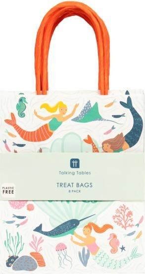 Image du produit TALKING TABLES Sacs de fête Sirène Make Waves - 8 pièces