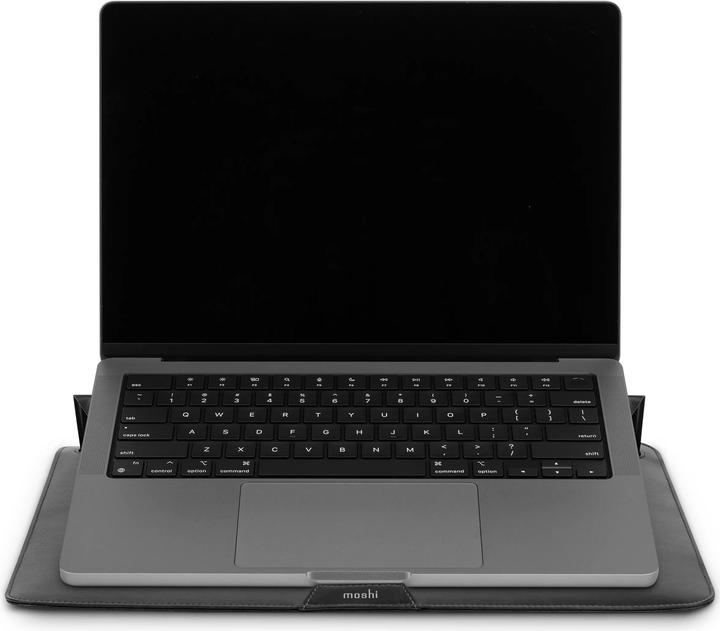 Actual product image Moshi Muse 14" 3-in-1 Slim Case - MacBook Pro 14" Case (2021) (Jet Black) (14", Universal)