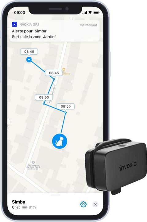 Produktbild Invoxia Pet GPS-Tracker (Hund, Katze, Allgemein)