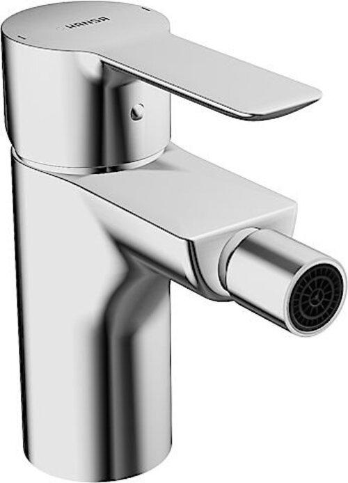 Actual product image Hansa Hansaligna bidet mixer, single lever mixer, with drain set, projection: 100mm, chrome, 0606320