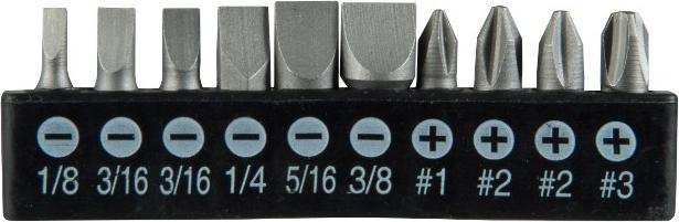 Immagine prodotto Black & Decker Set di cacciaviti (Pin-torx, 4 bordi (Robertson)