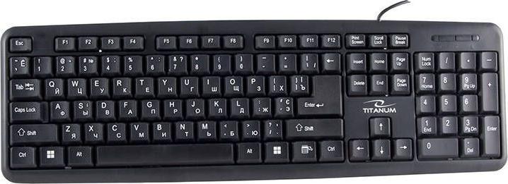 Esperanza Esperanzo-Tastatur TK101UA Schwarz US (TK101UA) (US, Kabelgebunden)