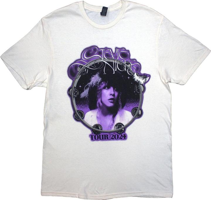 Immagine prodotto Stevie Nicks Bella Donna Tour'24 Maglietta Stampa posteriore Adulto Unisex (S)