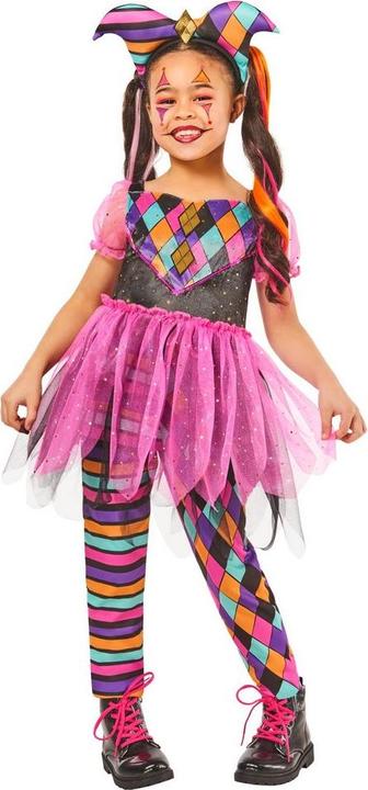 Actual product image Bristol Novelty Girls Harlequin Costume (104)
