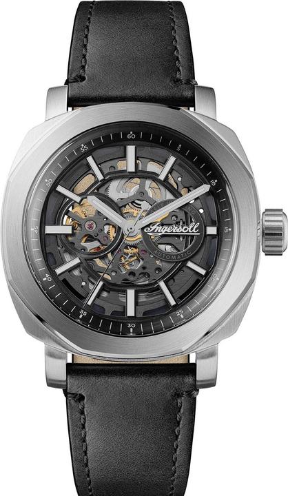 Produktbild Ingersoll 1892 Ingersoll I16401 Herrenuhr Ingersoll Outrider Automatik 44mm 5ATM (Skeleton-Uhr, 44 mm)
