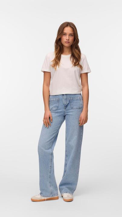 Produktbild Vero Moda VMTESSA Hohe Taille Weiter Beinschnitt Jeans Weit geschnitten (W30/L34)