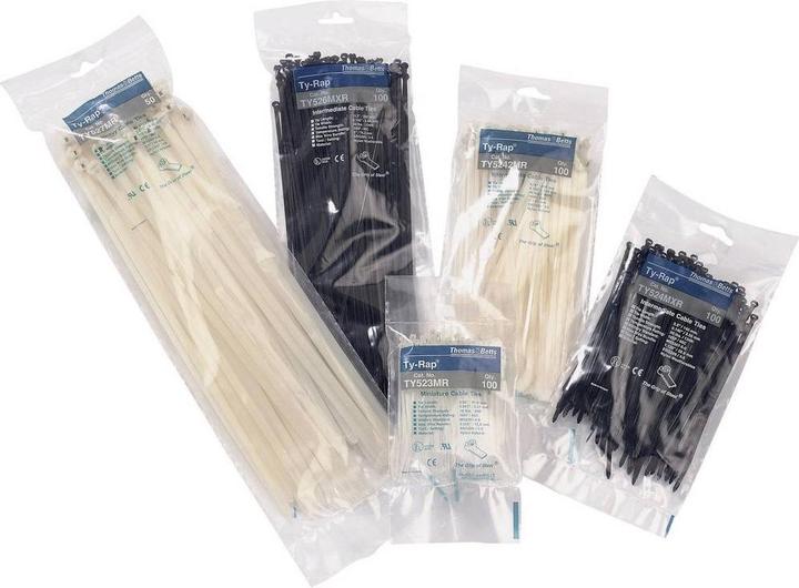 Immagine prodotto ABB TY5242MR Fascetta in poliammide (Fascette in plastica, 208 mm, 100 pz.)
