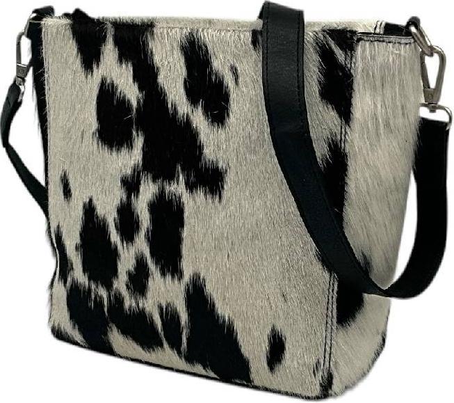 Actual product image Bull & Hunt Cassie-Sherpa - Crossbody Bag, Beige/Schwarz